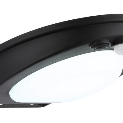 Solarne lampe SOLARLEUCHTE KUNSTSTOFF SCHWARZ MATT, 1XLED