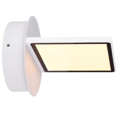 Zidna lampa WANDLEUCHTE METALL WEIß, 1XLED