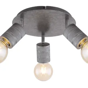 FREDDY SPOT  Metall silberfarben Fi:280 V:160   3xE27