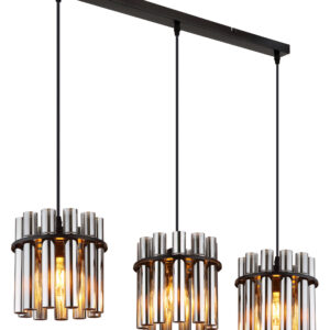 Visilica HÄNGELEUCHTE METALL SCHWARZ MATT, 3XE27